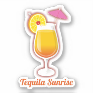 Tequila Sunrise Aufkleber