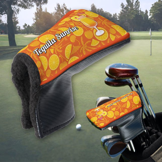 Tequila Sunrise Cocktail Golf Headcover (Von Creator hochgeladen)
