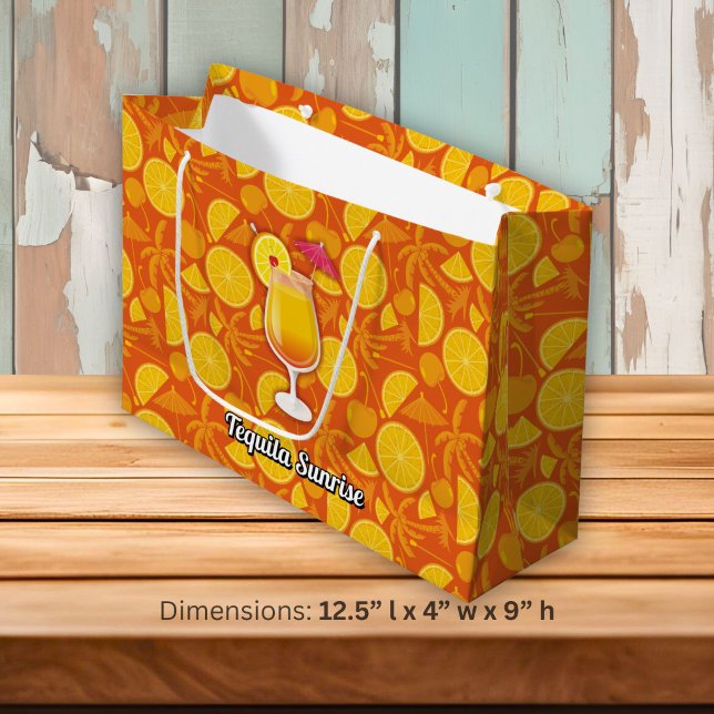 Tequila Sunrise Große Geschenktüte (Von Creator hochgeladen)