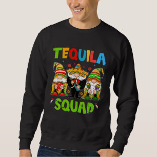 Tequila-Truppe Gnome Wein Cinco De Mayo Party Fies Sweatshirt