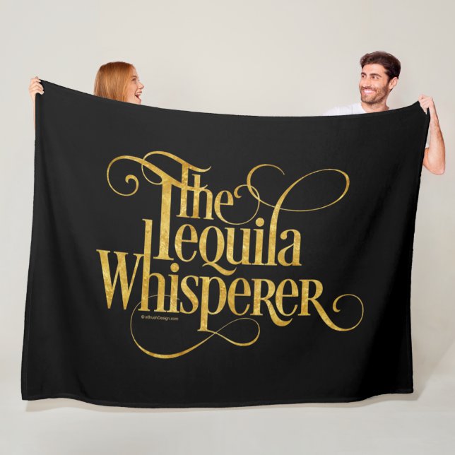 Tequila Whisperer Fleece Blanket (Beispiel)
