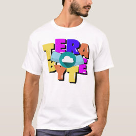 Terabyte-Datenspeichergröße T-Shirt