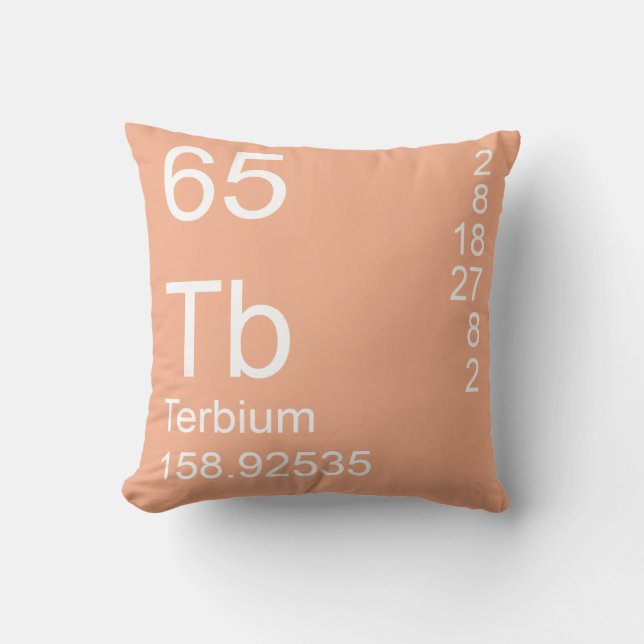 Terbium Kissen (Vorderseite)