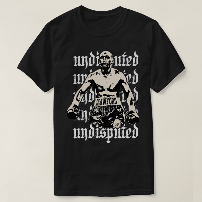 Terence Crawford unbestritten T-Shirt (Design vorne)