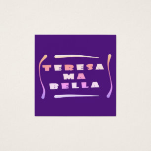Teresa Bella aus ihren gemischten Farben Card