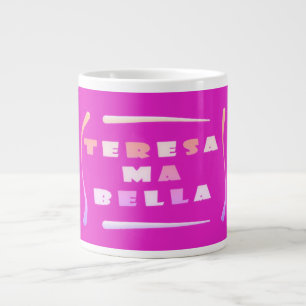 Teresa Bella aus ihren Mischfarben Coffee Tasse