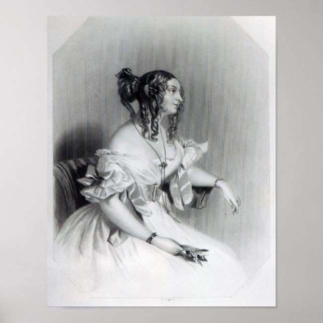 Teresa, Contessa Guiccioli Poster (Vorne)