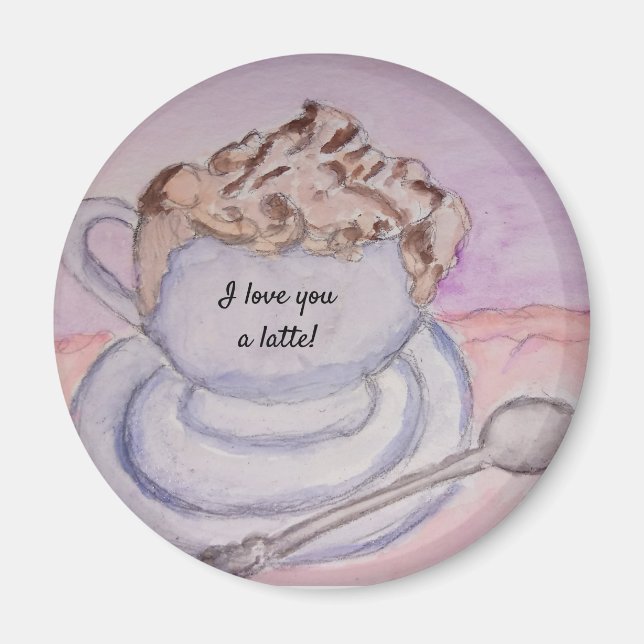 Teresas Kaffee Magnet (Vorne)