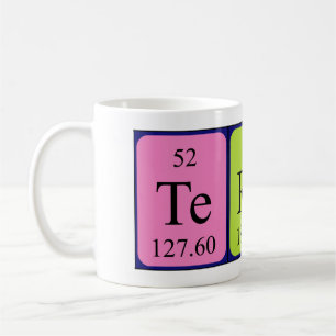 Terese Namen-Tasse periodischer Tabelle Kaffeetasse