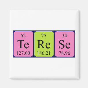 Terese Periodenmagnet Magnet