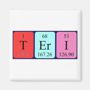 Teri Periodenmagnet Magnet