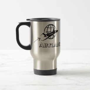 Térmica Becher Pilot flugzeug Reisebecher