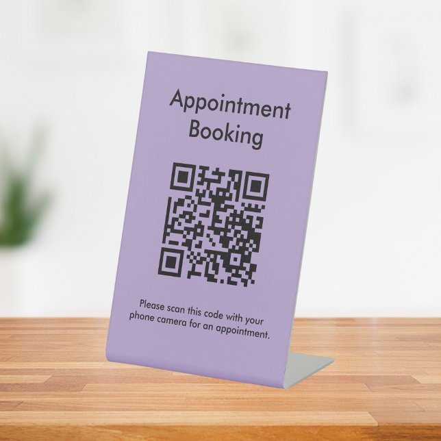 Terminabrechnung QR-Code Sockelschild (Von Creator hochgeladen)
