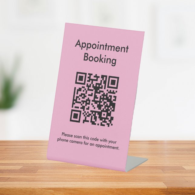 Terminabrechnung QR-Code Sockelschild (Von Creator hochgeladen)