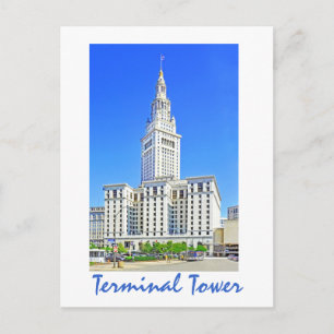 Terminal Tower, Cleveland, Ohio, U.S.A. Postkarte