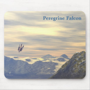 Terminal Velocity Peregrine Falcon Mousepad