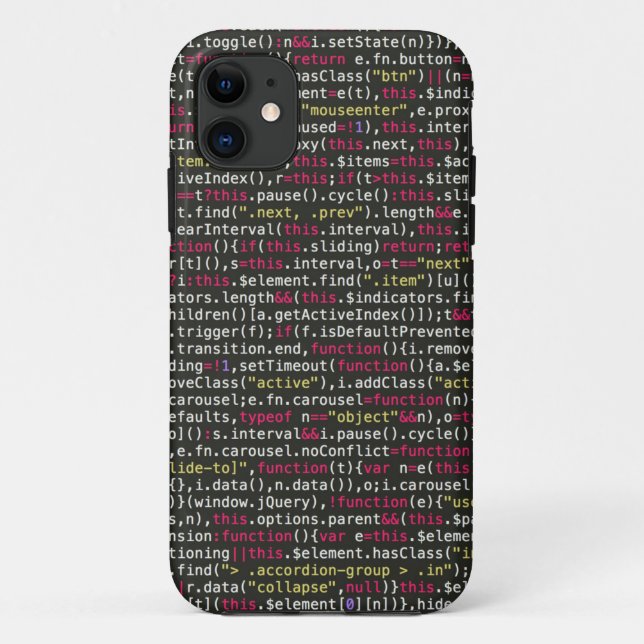 Terminalmuster des Entwicklers Case-Mate iPhone Hülle (Rückseite)