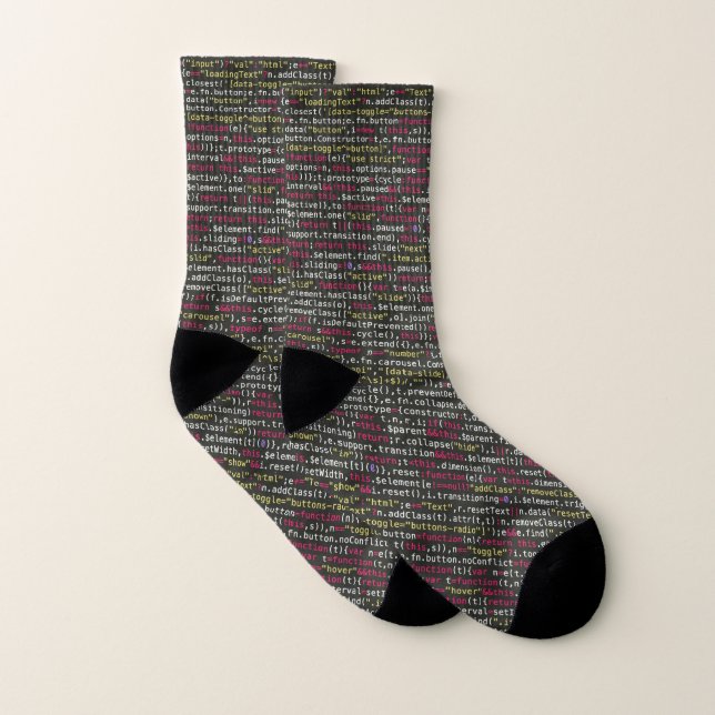 Terminalmuster des Entwicklers Socken (Paar)