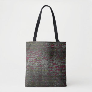 Terminalmuster des Entwicklers Tasche