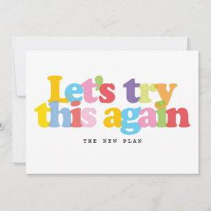 Terminänderung Verschobene abgesagte Veranstaltung Save The Date