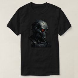 Terminator Skull Power Force Graphic Design Cool T-Shirt