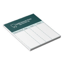 Termineintragungsblatt für Zahnarztpraxen