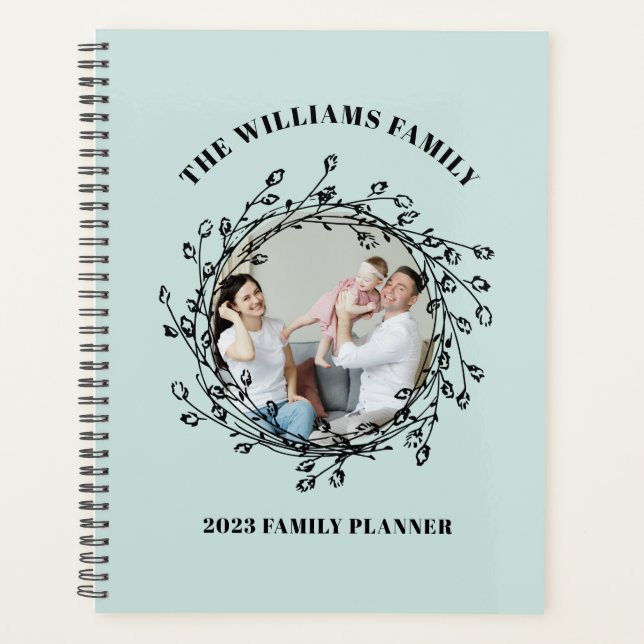 Terminkalender für Familienplaner Benutzerdefinier Planer (Vorderseite)