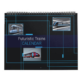 Terminkalender für futuristische Züge Kalender