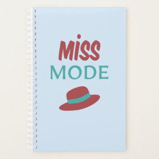 Terminkalender Miss Mode. Weib-Geschenk Planer