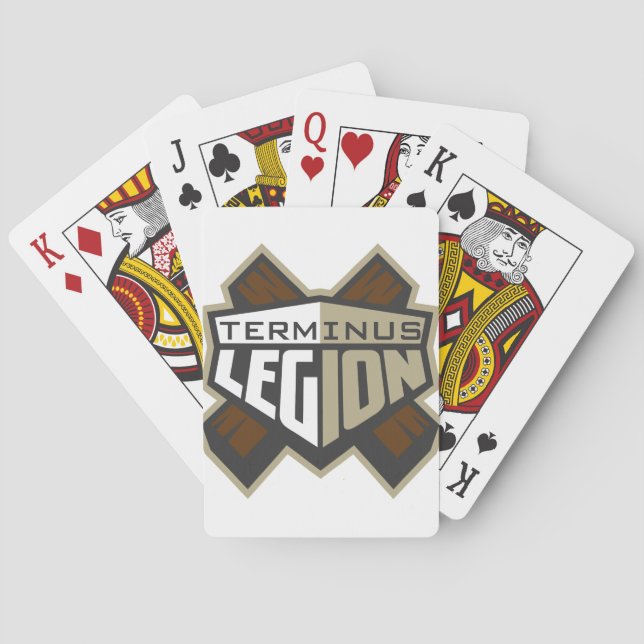 Terminus Legion Logo Spielkarten (Rückseite)