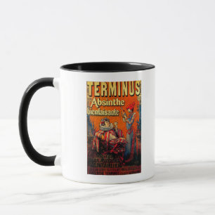 Terminus-Wermut Vintages PosterEurope Tasse