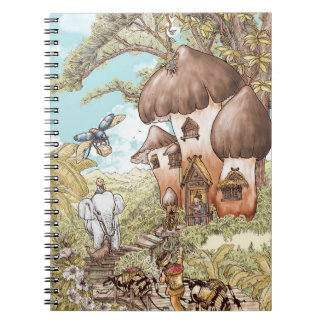 Termiten-Pilz-Wandkunst — Yunnan-Geschichtenbuch Notizblock