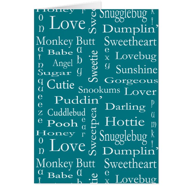 Terms Of Endearment by Shirley Taylor (Vorne)