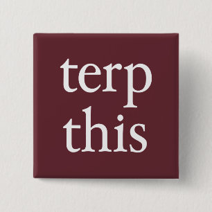 Terp dieser dunkle Knopf Button