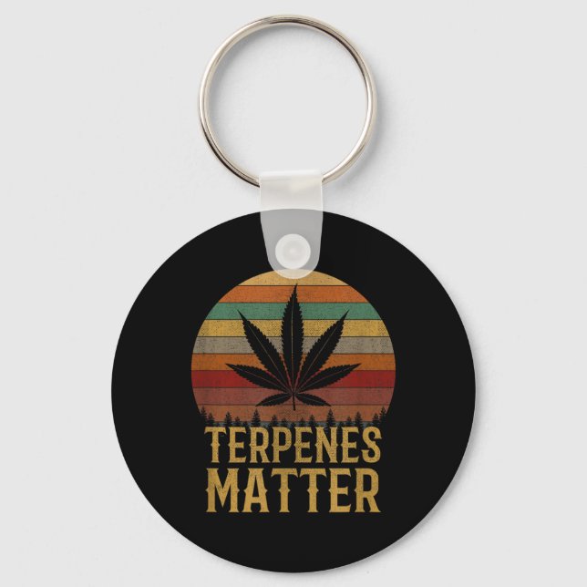 Terpene Schlüsselanhänger (Vorderseite)