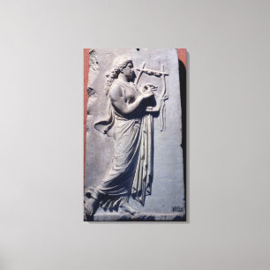 Terpsichore, das Muse des Tanzens und des Liedes Leinwanddruck