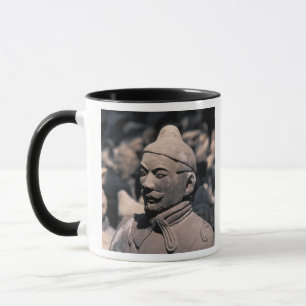 Terra Cotta-Krieger in Kaiser Qin Shihuangs 2 Tasse