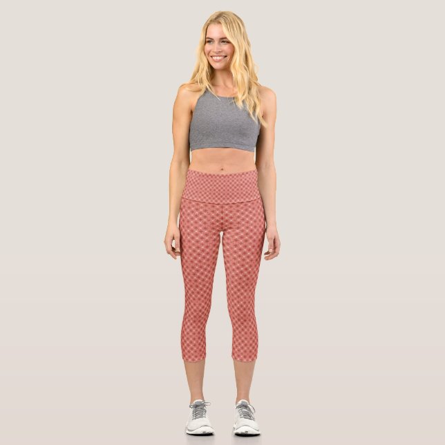 Terra Cotta Motif Exercice Leggings (Recto)
