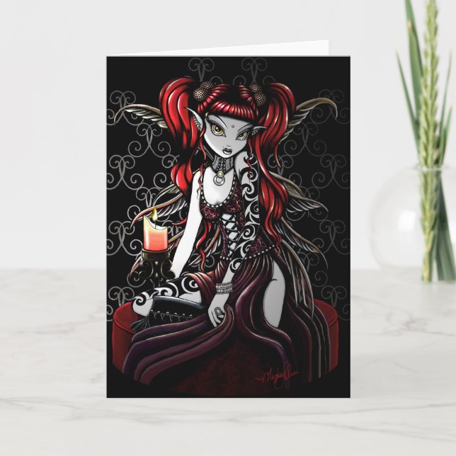 Terra-Dunkelheits-Feuer-Fee-Karte Karte (Vorderseite)