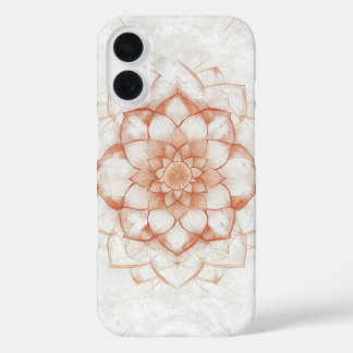 Terra Mandala Mist iPhone 16 Hülle