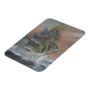 Terra-Nova geht in eine heftige Sturm-Dämmerung Magnet