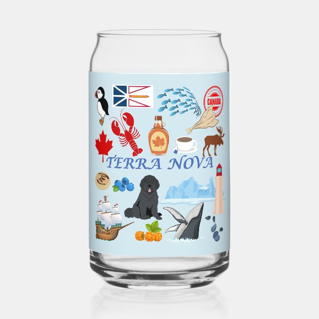 Terra Nova Newfundland Dosenglas (Vorderseite)