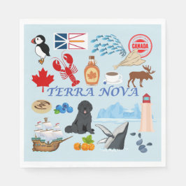 Terra Nova Newfundland Serviette