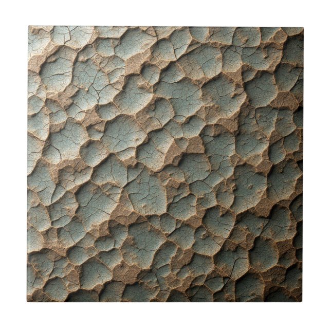 Terra Wappen Mosaic Fliese (Vorderseite)