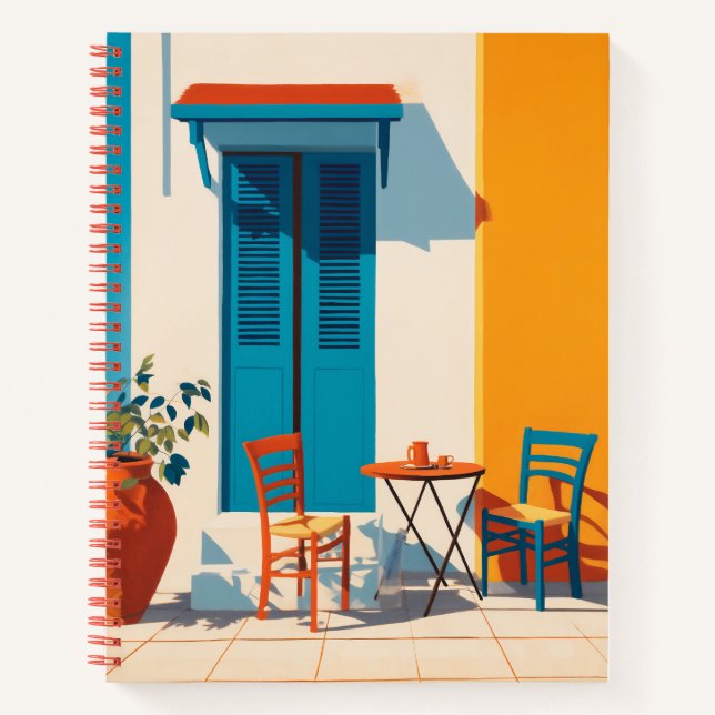 Terrace Bliss Notizbuch (Vorderseite)