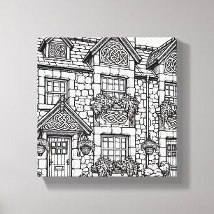 Terrace House #11 Leinwanddruck