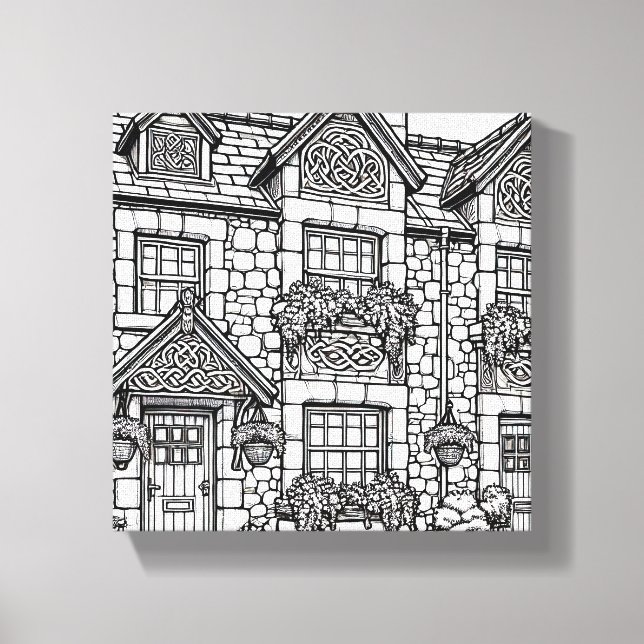 Terrace House #11 Leinwanddruck (Vorderseite)