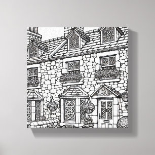 Terrace House #14 Leinwanddruck