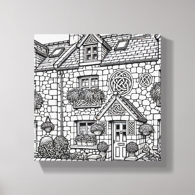 Terrace House #20 Leinwanddruck (Vorderseite)