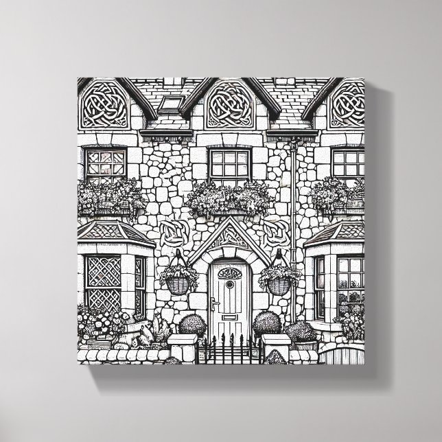 Terrace House #21 Leinwanddruck (Vorderseite)